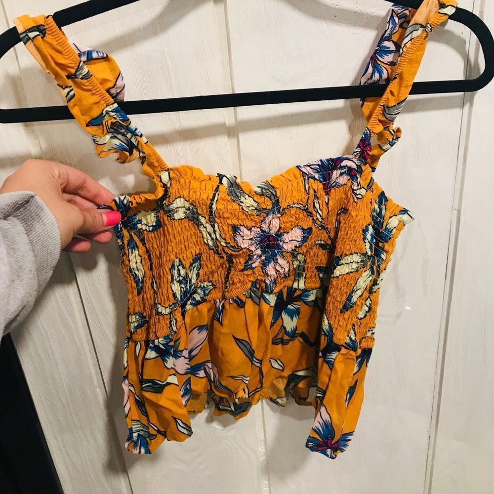 NWT Charlotte Russe floral tank top blouse